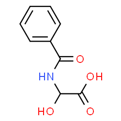 ChemSpider 2D Image | 2-HYDROXYHIPPURIC ACID | C9H9NO4