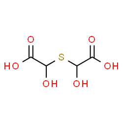 ChemSpider 2D Image | 2,2'-Thiodiglycolic Acid | C4H6O6S