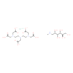 ChemSpider 2D Image | Gadopentetate Monomeglumine | C21H37GdN4O15