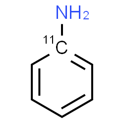 ChemSpider 2D Image | (1-~11~C)Aniline | C511CH7N