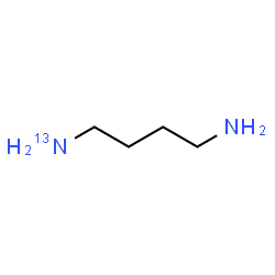ChemSpider 2D Image | 1,4-Butane(1-~13~N)diamine | C4H12N13N