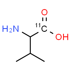 ChemSpider 2D Image | (1-~11~C)Valine | C411CH11NO2