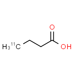 ChemSpider 2D Image | (4-~11~C)Butanoic acid | C311CH8O2