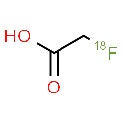ChemSpider 2D Image | FLUOROACETIC ACID F-18 | C2H318FO2