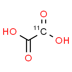 ChemSpider 2D Image | (1-~11~C)Ethanedioic acid | C11CH2O4