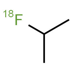 ChemSpider 2D Image | 2-(~18~F)Fluoropropane | C3H718F
