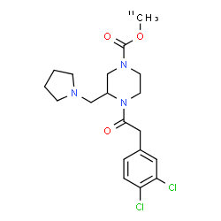 ChemSpider 2D Image | Gr-103545 C-11 | C1811CH25Cl2N3O3