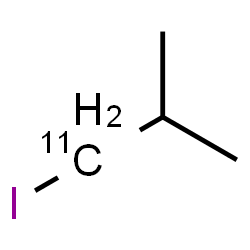 ChemSpider 2D Image | 1-Iodo-2-methyl(1-~11~C)propane | C311CH9I