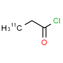 ChemSpider 2D Image | (3-~11~C)Propanoyl chloride | C211CH5ClO