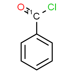 ChemSpider 2D Image | (carbonyl-~11~C)Benzoyl chloride | C611CH5ClO
