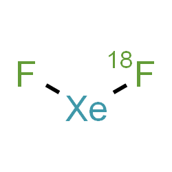 ChemSpider 2D Image | Xenon(2+) fluoride (~18~F)fluoride (1:1:1) | F18FXe