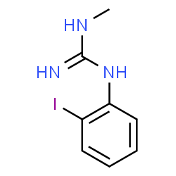 ChemSpider 2D Image | 1-(2-Iodophenyl)-3-methylguanidine | C8H10IN3