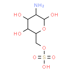 ChemSpider 2D Image | 2-Amino-2-deoxy-6-O-sulfohexopyranose | C6H13NO8S