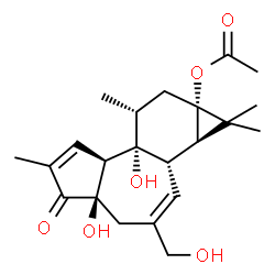 ChemSpider 2D Image | prostratin | C22H30O6