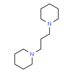 ChemSpider 2D Image | 1,1'-Propane-1,3-diyldipiperidine | C13H26N2