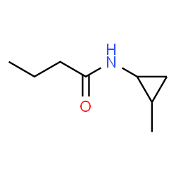 ChemSpider 2D Image | N-(2-Methylcyclopropyl)butanamide | C8H15NO