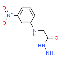 ChemSpider 2D Image | 2-(3-nitroanilino)ethanohydrazide | C8H10N4O3