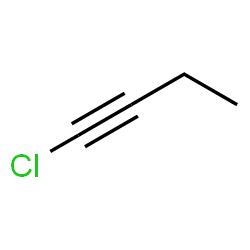 ChemSpider 2D Image | 1-Chloro-1-butyne | C4H5Cl