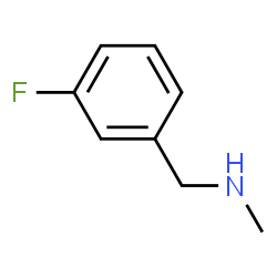ChemSpider 2D Image | 3-FLUORO-N-METHYLBENZYLAMINE | C8H10FN