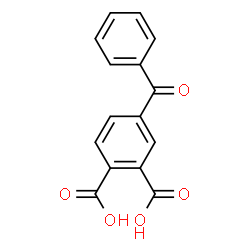 ChemSpider 2D Image | 4-Benzoylphthalic acid | C15H10O5