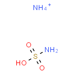 ChemSpider 2D Image | Sulfamic acid, ammonium salt (1:1) | H7N2O3S