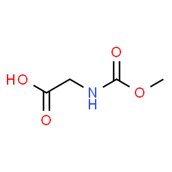 ChemSpider 2D Image | N-Carbomethoxyglycine | C4H7NO4