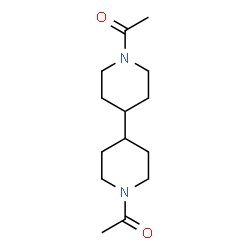 ChemSpider 2D Image | 1,1'-Diacetyl-4,4'-bipiperidine | C14H24N2O2