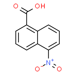 ChemSpider 2D Image | 5-Nitro-1-naphthoic acid | C11H7NO4