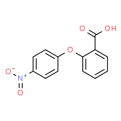 ChemSpider 2D Image | 2-(4-Nitrophenoxy)benzoic acid | C13H9NO5