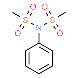 ChemSpider 2D Image | N-(Methylsulfonyl)-N-phenylmethanesulfonamide | C8H11NO4S2