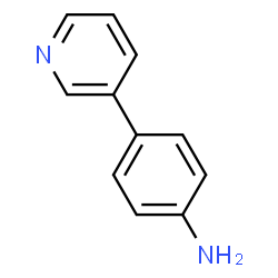 ChemSpider 2D Image | 4-Pyridin-3-ylaniline | C11H10N2