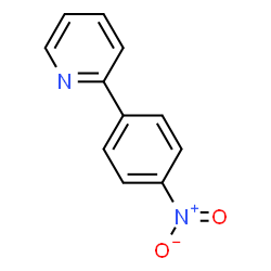 ChemSpider 2D Image | 2-(4-Nitrophenyl)pyridine | C11H8N2O2