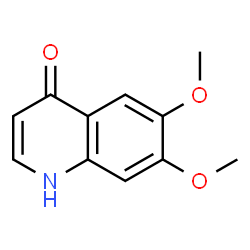ChemSpider 2D Image | 6,7-Dimethoxyquinolin-4-ol | C11H11NO3