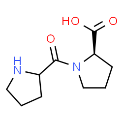 ChemSpider 2D Image | Prolyl-D-proline | C10H16N2O3