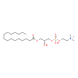 ChemSpider 2D Image | 1-Palmitoyl-sn-glycero-3-phosphocholine | C24H51NO7P