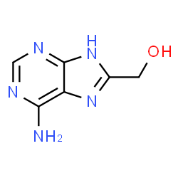 ChemSpider 2D Image | 8-Hydroxymethyladenine | C6H7N5O