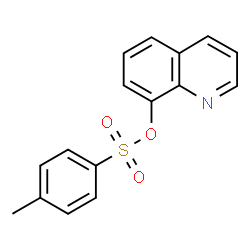 ChemSpider 2D Image | 8-Quinolinyl 4-methylbenzenesulfonate | C16H13NO3S
