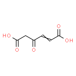 ChemSpider 2D Image | (2E)-4-Oxo-2-hexenedioic acid | C6H6O5