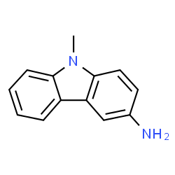ChemSpider 2D Image | 9-Methyl-9H-carbazol-3-amine | C13H12N2