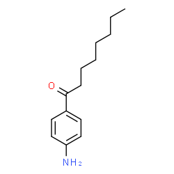 ChemSpider 2D Image | 1-(4-Aminophenyl)-1-octanone | C14H21NO