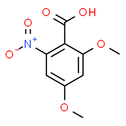 ChemSpider 2D Image | 2,4-Dimethoxy-6-nitrobenzoic acid | C9H9NO6