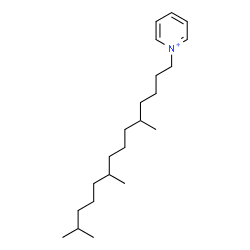 ChemSpider 2D Image | 1-(5,9,13-Trimethyltetradecyl)pyridinium | C22H40N