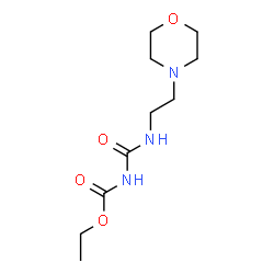 ChemSpider 2D Image | Ethyl {[2-(4-morpholinyl)ethyl]carbamoyl}carbamate | C10H19N3O4