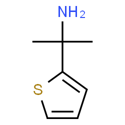 ChemSpider 2D Image | 2-(2-Thienyl)-2-propanamine | C7H11NS