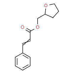ChemSpider 2D Image | Tetrahydro-2-furanylmethyl 3-phenylacrylate | C14H16O3
