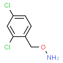 ChemSpider 2D Image | 1-[(Aminooxy)methyl]-2,4-dichlorobenzene | C7H7Cl2NO