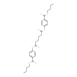 ChemSpider 2D Image | Bis[4-(butoxycarbonyl)phenyl] adipate | C28H34O8