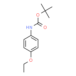 ChemSpider 2D Image | 2-Methyl-2-propanyl (4-ethoxyphenyl)carbamate | C13H19NO3