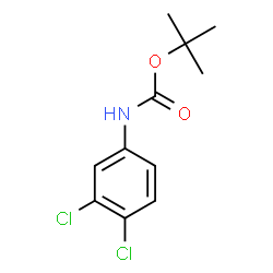 ChemSpider 2D Image | 2-Methyl-2-propanyl (3,4-dichlorophenyl)carbamate | C11H13Cl2NO2
