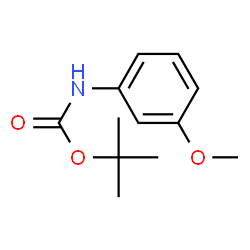 ChemSpider 2D Image | N-Boc-m-anisidine | C12H17NO3